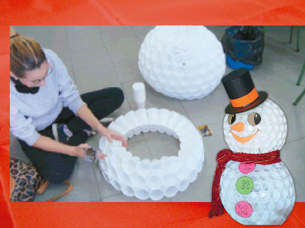 retirarse Efectivamente linda Elabora un lindo muñeco de nieve para Navidad | El Popular